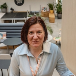 Photo de Christelle Janssen, membre du coworking de La Grand Poste