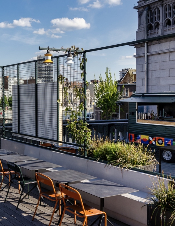 Location de salles à Liège (Rooftop de La Grand Poste)