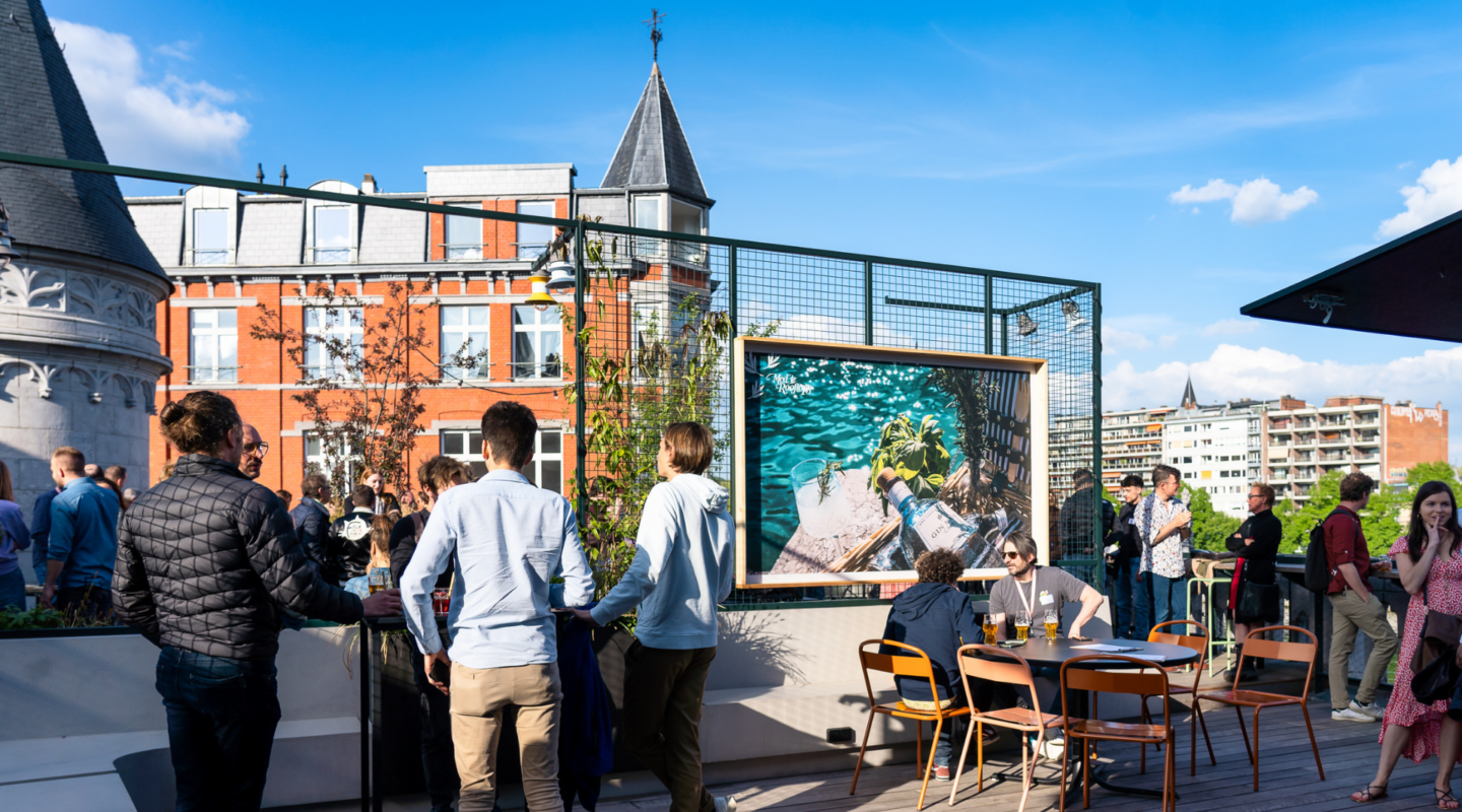 La terrasse du Rooftop : apéro, papote et soleil