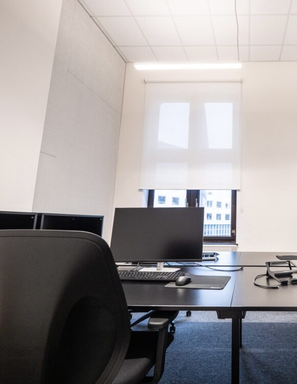 Photo d'un bureau vide à La Grand Poste