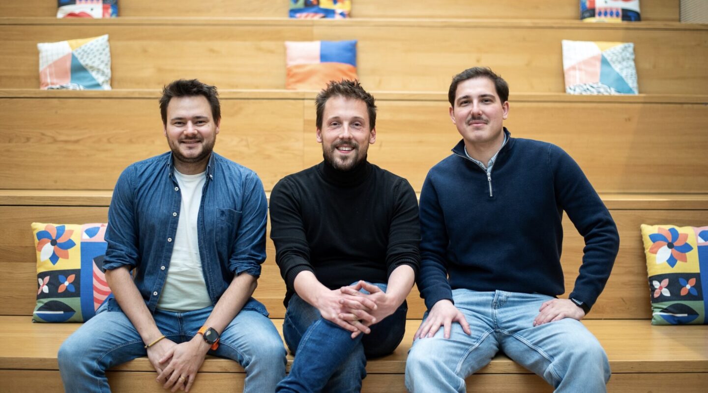 Photos de trois membres de La Grand Poste.